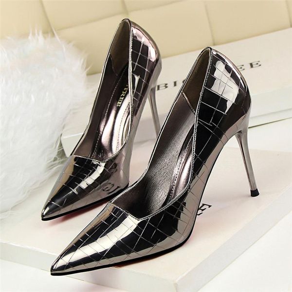 office women high heels shoes wedding stiletto ladies pumps party fetish thin evening mujer dress, Black
office women high heels shoes wedding stiletto ladies pumps party fetish thin evening mujer dress, Black