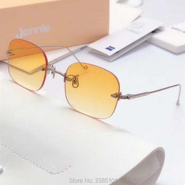 fashion sunglasses frames gentle daisy women rectangular rimless eyeglasses metal prescription glasses frame gradient lenses myopia presbyop, Black
fashion sunglasses frames gentle daisy women rectangular rimless eyeglasses metal prescription glasses frame gradient lenses myopia presbyop, Black