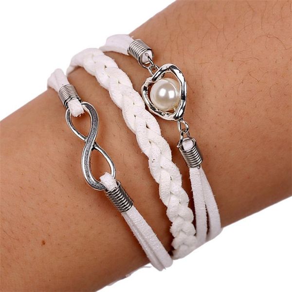 charm bracelets woven bracelet south korea velvet leather rope jewelry wholesale for women, Golden;silver
charm bracelets woven bracelet south korea velvet leather rope jewelry wholesale for women, Golden;silver