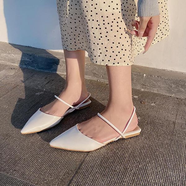 sandals retro pointed toe ladies fashion shallow mules shoe leather flats women solid outdoor slippers flip flops slides, Black
sandals retro pointed toe ladies fashion shallow mules shoe leather flats women solid outdoor slippers flip flops slides, Black