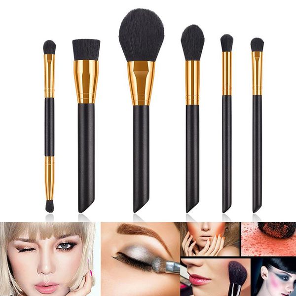 makeup brushes black wooden handle premium synthetic foundation powder concealers eye shadows 6pcs brush set ne
makeup brushes black wooden handle premium synthetic foundation powder concealers eye shadows 6pcs brush set ne