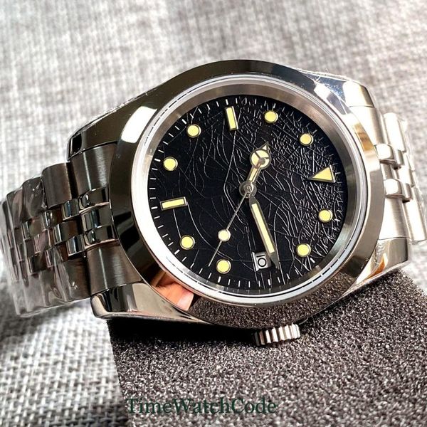 wristwatches bliger 36mm genuine miyota 8215 movement automatic watch black dial luminous sapphire glass jubilee/oyster bracelet unisex, Slivery;brown
wristwatches bliger 36mm genuine miyota 8215 movement automatic watch black dial luminous sapphire glass jubilee/oyster bracelet unisex, Slivery;brown