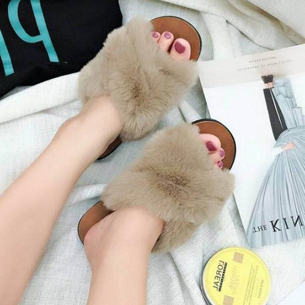 slippers 2021 cross fur women's fashion wear versatile net red cool drag women, Black
slippers 2021 cross fur women's fashion wear versatile net red cool drag women, Black
