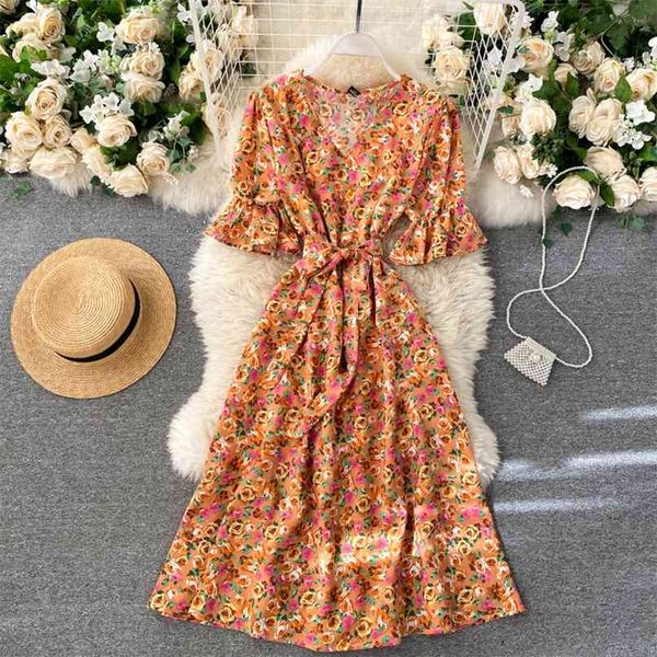 lady ins holiday retro floral print dress women fashion autumn sweet short flare sleeve vintage vestidos p984 210527, Black;gray
lady ins holiday retro floral print dress women fashion autumn sweet short flare sleeve vintage vestidos p984 210527, Black;gray