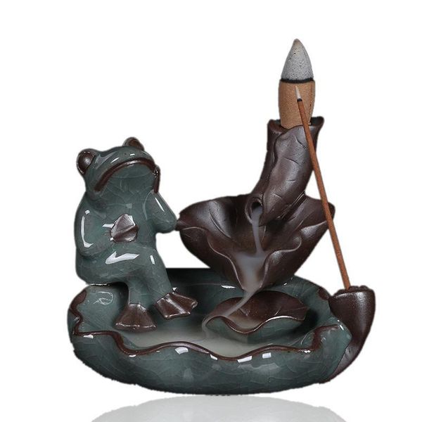 fragrance lamps ceramic craft traditional backflow incense burner smoke waterfall lotus cone sticks holder home office decor
fragrance lamps ceramic craft traditional backflow incense burner smoke waterfall lotus cone sticks holder home office decor