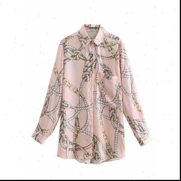 retro chain printing satin simple women shirts casual long sleeve fashion loose feminina chemise s5065, White
retro chain printing satin simple women shirts casual long sleeve fashion loose feminina chemise s5065, White