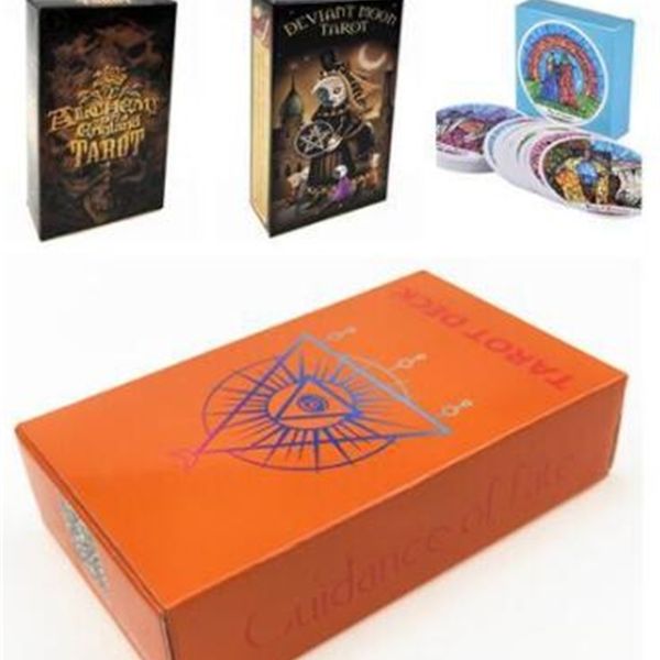 78 cards english tarot deck playing card game board with colorful box family gift kids toy
78 cards english tarot deck playing card game board with colorful box family gift kids toy