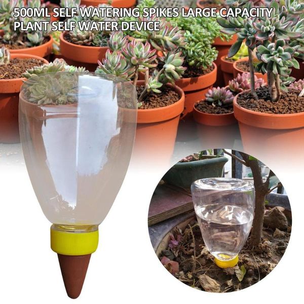 watering equipments 500ml plant self water device automatic drip irrigation system spike for plants flower garden auto self-watering
watering equipments 500ml plant self water device automatic drip irrigation system spike for plants flower garden auto self-watering