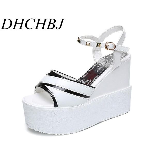 arrival 2021 summer platform sandals women 12cm wedges thick bottom casual shoes comfortable white buckle sneakers, Black
arrival 2021 summer platform sandals women 12cm wedges thick bottom casual shoes comfortable white buckle sneakers, Black