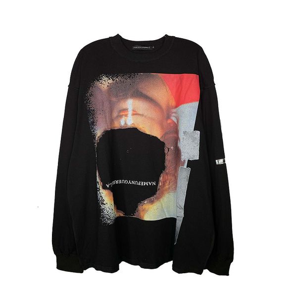 women's knits & tees 100% cotton graphic print woman sweatshirts round collar long sleeve loose oversized hip hop pullovers street, White
women's knits & tees 100% cotton graphic print woman sweatshirts round collar long sleeve loose oversized hip hop pullovers street, White