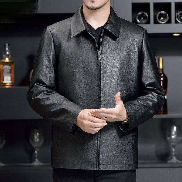 men's leather & faux mans genuine jacket real cowhide coats brand windbreaker fashion light luxury gun winter biker size l to 4xl, Black
men's leather & faux mans genuine jacket real cowhide coats brand windbreaker fashion light luxury gun winter biker size l to 4xl, Black