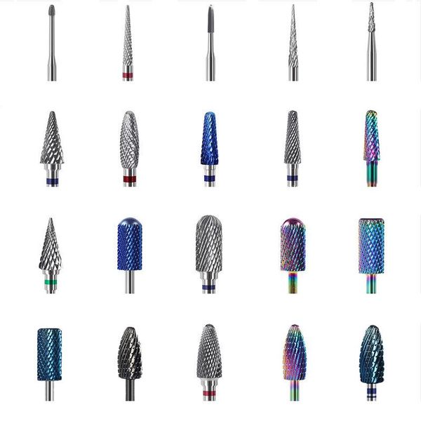 nail art equipment 20 styles drill bits professional electric milling cutter for manicure tungsten carbide steel files pedicure, Silver
nail art equipment 20 styles drill bits professional electric milling cutter for manicure tungsten carbide steel files pedicure, Silver