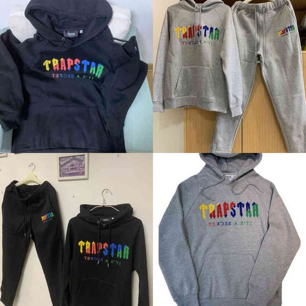hoodies sportswear trapstar european american fashion high-quality embroidered hooded sweater street designer brand loose men women couple, Black
hoodies sportswear trapstar european american fashion high-quality embroidered hooded sweater street designer brand loose men women couple, Black