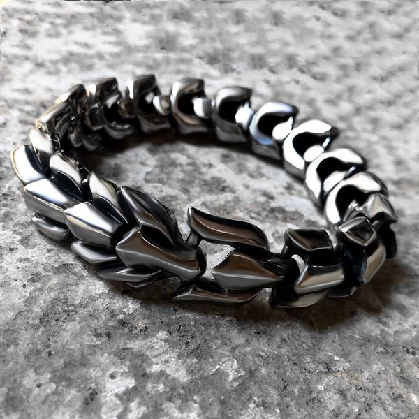 dragon bracelet personality retro titanium steel keel bracelet trendy mens handmade jewelry gift 796 q2, Golden;silver
dragon bracelet personality retro titanium steel keel bracelet trendy mens handmade jewelry gift 796 q2, Golden;silver