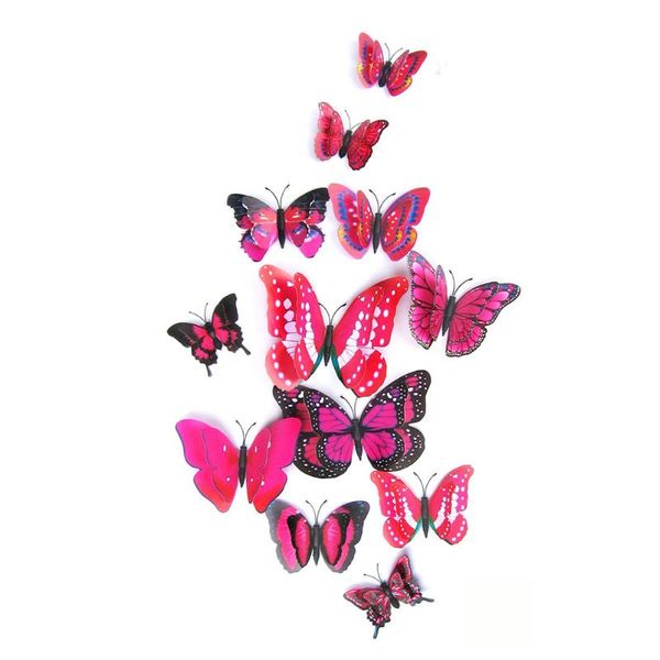 wall stickers 12pcs window tv backdrop 3d butterfly bedroom nursery art decal fridge magnet pvc living room sticker diy mural home decor
wall stickers 12pcs window tv backdrop 3d butterfly bedroom nursery art decal fridge magnet pvc living room sticker diy mural home decor