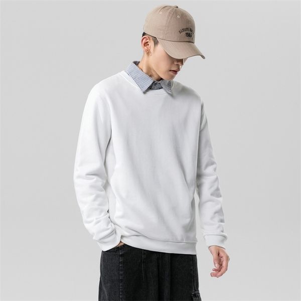 ho sale men's sweatshirt hoodie autumn style patchwork o-neck long sleeves pullover sweatshirt 210728, Black
ho sale men's sweatshirt hoodie autumn style patchwork o-neck long sleeves pullover sweatshirt 210728, Black