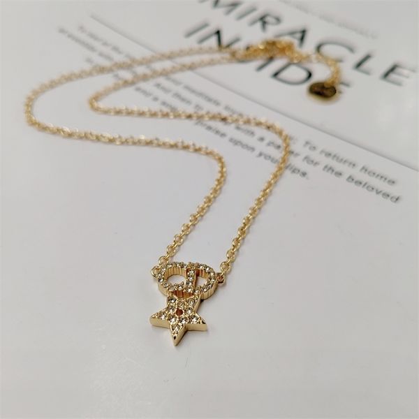 2021 new designer family necklace classic bracelet temperament letter star love luxury star same, Silver
2021 new designer family necklace classic bracelet temperament letter star love luxury star same, Silver