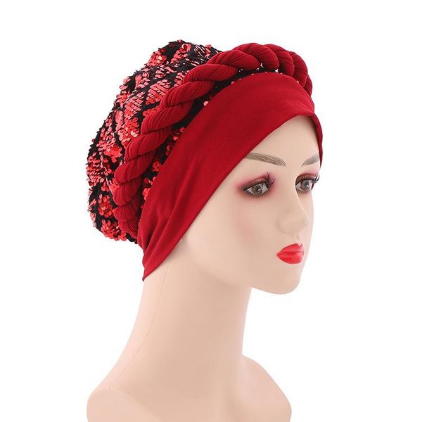 beanie/skull caps braids sequins turban cap for women african autogele headtie female head wraps turbante mujer muslim headscarf bonnet, Blue;gray
beanie/skull caps braids sequins turban cap for women african autogele headtie female head wraps turbante mujer muslim headscarf bonnet, Blue;gray