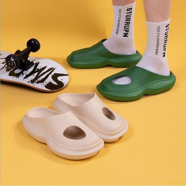 slippers 2021 women/men wear personality trend baotou fashion sandals and outdoor home durable all-in-one, Black
slippers 2021 women/men wear personality trend baotou fashion sandals and outdoor home durable all-in-one, Black