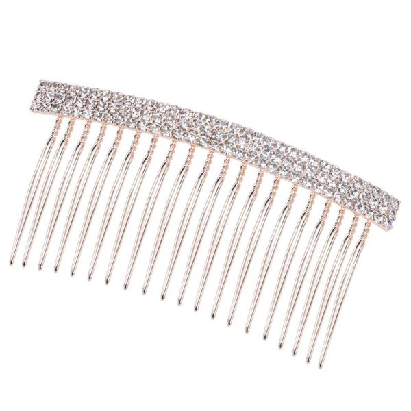 hair brushes chic rhinestone comb bang insert elegant headdress stylish hairpin for girls (flat type), Silver
hair brushes chic rhinestone comb bang insert elegant headdress stylish hairpin for girls (flat type), Silver