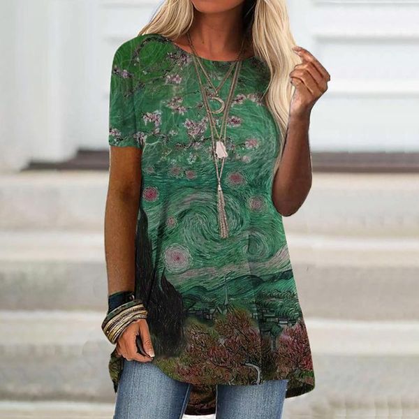 women's t-shirt t shirts summer o-neck loose casual print t-shirts short sleeve harajuku women plus size pullover vintage shirt, White
women's t-shirt t shirts summer o-neck loose casual print t-shirts short sleeve harajuku women plus size pullover vintage shirt, White