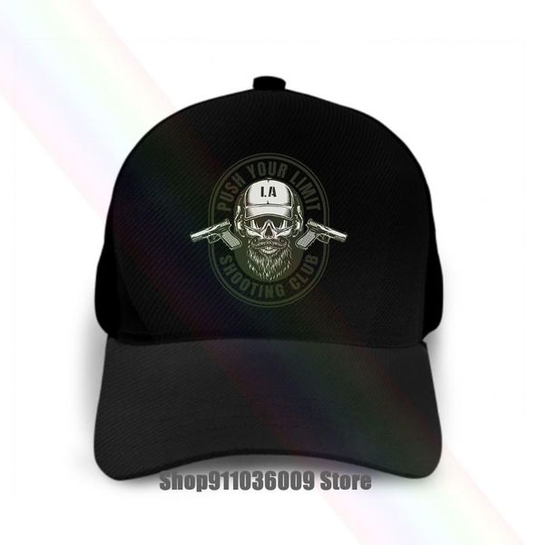 push your limit shooting club cap hat cycling caps & masks, Black 
push your limit shooting club cap hat cycling caps & masks, Black