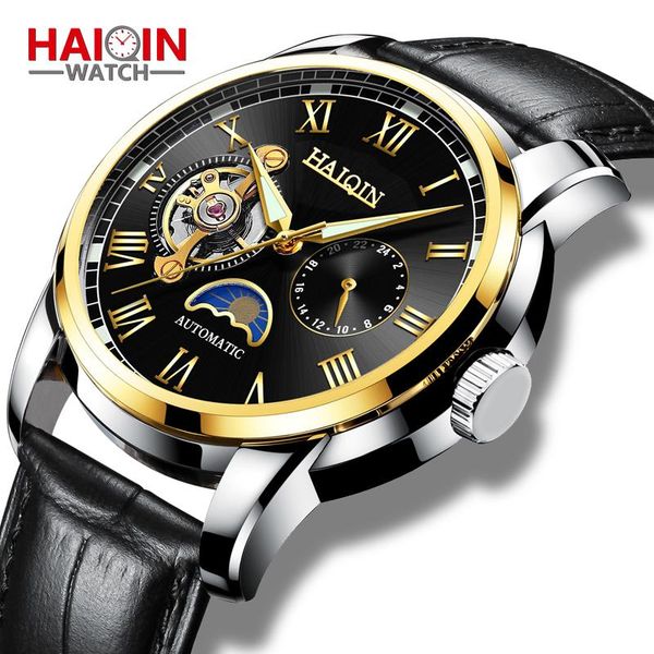 mens watches waterproof sport automatic wrist watch mechanical casual genuine leather relogio masculino wristwatches, Slivery;brown
mens watches waterproof sport automatic wrist watch mechanical casual genuine leather relogio masculino wristwatches, Slivery;brown