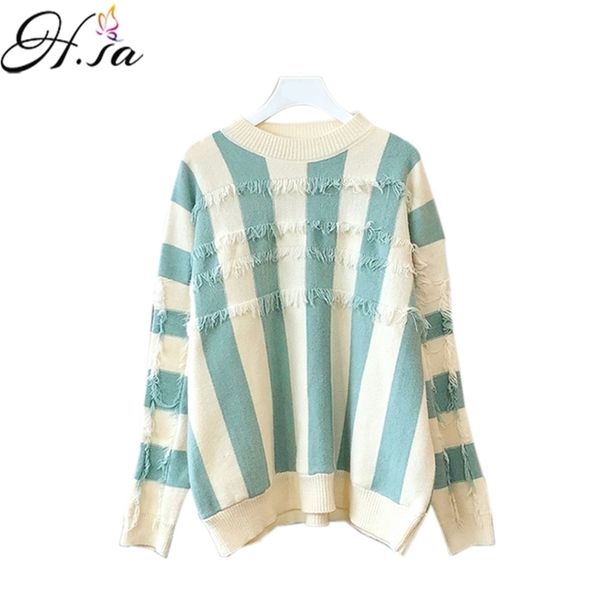 ladies pullover and sweaters tassel knit jumpers colorful wide striped pull oneck robe pull femme korean 210430, Black;gray
ladies pullover and sweaters tassel knit jumpers colorful wide striped pull oneck robe pull femme korean 210430, Black;gray