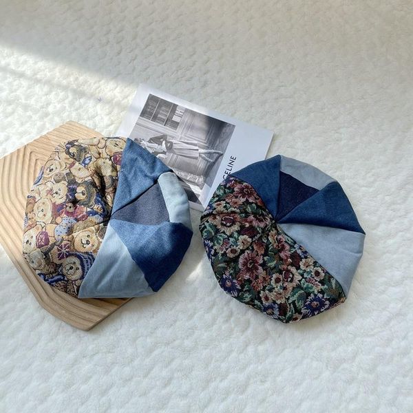 berets large version of the cloud hat female fashion cowboy stitching flower painter flat spring and autumn beret, Blue;gray
berets large version of the cloud hat female fashion cowboy stitching flower painter flat spring and autumn beret, Blue;gray