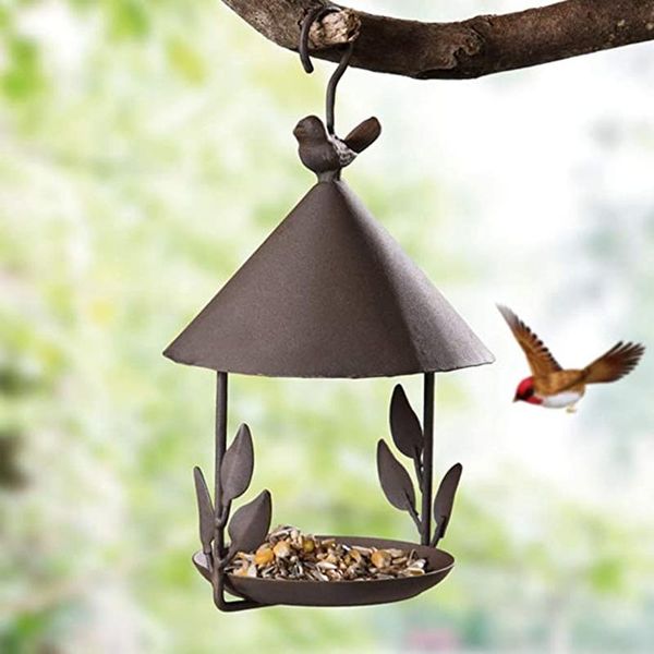 garden decorations old wrought iron bird house feeders metal hanging small wild feeder
garden decorations old wrought iron bird house feeders metal hanging small wild feeder
