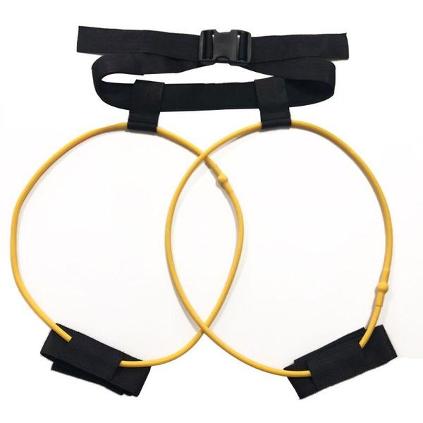 accessories resistance band leg exerciser elastic training pull rope sit-up foot chest train f3mc