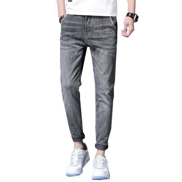 men's jeans summer clothing cotton denim hip hop harem pants joggers streetwear slim gray hombre trousers male, Blue
men's jeans summer clothing cotton denim hip hop harem pants joggers streetwear slim gray hombre trousers male, Blue