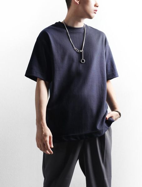 men's t-shirts summer t-shirt casual personality hairstylist's special cotton loose split short sleeve large size top, White;black
men's t-shirts summer t-shirt casual personality hairstylist's special cotton loose split short sleeve large size top, White;black