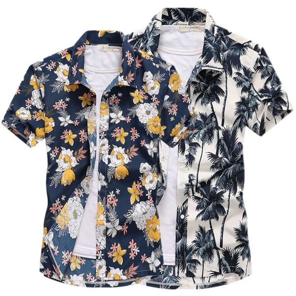 men's shirt summer 5-sleeve men's loose beach flower shirt hawaii seaside holiday tourism short sleeve fashion, White;black
men's shirt summer 5-sleeve men's loose beach flower shirt hawaii seaside holiday tourism short sleeve fashion, White;black