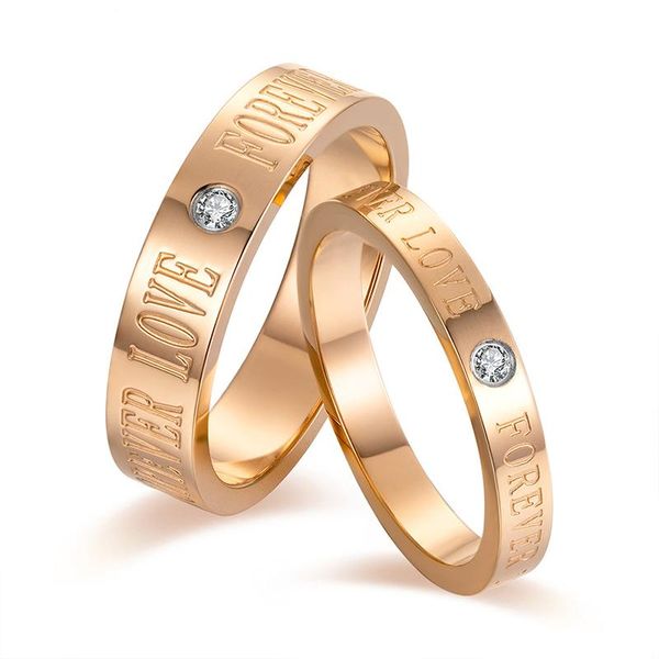 wedding rings rose gold fashion couples womens stainless steel delicate crystal jewelry gifts for womans accessories, Slivery;golden
wedding rings rose gold fashion couples womens stainless steel delicate crystal jewelry gifts for womans accessories, Slivery;golden