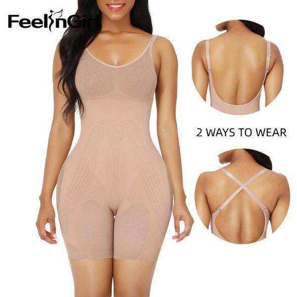 women's shapers feelingirl seamless women bodysuit slimming waist trainer shapewear backless bulifter chest enhancing body shaper plus, Black;white
women's shapers feelingirl seamless women bodysuit slimming waist trainer shapewear backless bulifter chest enhancing body shaper plus, Black;white