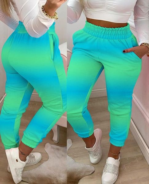 spring summer fashion solid and womens pant print shirring waist pocket design casual long cargo pants sportswear trousers, Black;white
spring summer fashion solid and womens pant print shirring waist pocket design casual long cargo pants sportswear trousers, Black;white