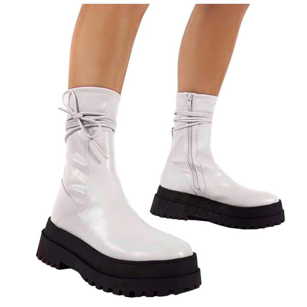 soft leather women's boots ladies fashion square heels zip up round toe solid bandage shoes knight, Black
soft leather women's boots ladies fashion square heels zip up round toe solid bandage shoes knight, Black