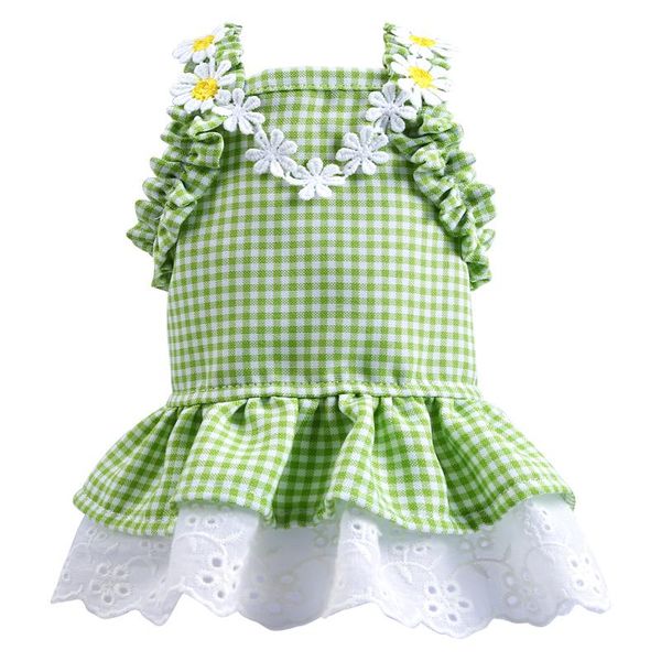 dog apparel summer dress plaid clothes for small party skirt puppy flower lace 3 color xs s m l xl
dog apparel summer dress plaid clothes for small party skirt puppy flower lace 3 color xs s m l xl