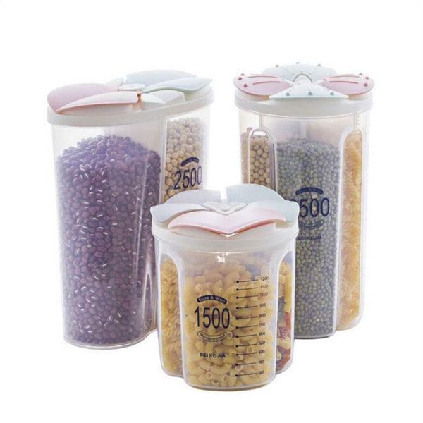 storage bottles & jars 1 pcs kitchen grain tank transparent cover plastic sealed food moisture household
storage bottles & jars 1 pcs kitchen grain tank transparent cover plastic sealed food moisture household