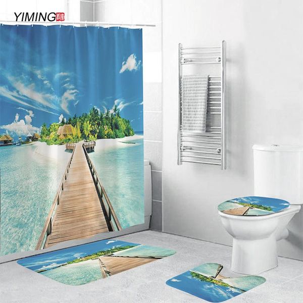 coastal beach scenery printed pattern shower curtain pedestal rug lid toilet cover mat bath set bathroom curtains with hooks
coastal beach scenery printed pattern shower curtain pedestal rug lid toilet cover mat bath set bathroom curtains with hooks