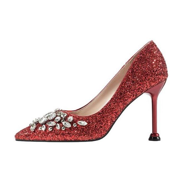 dress shoes 2021 spring/autumn women pumps high thin heel pointed toe ladies crystal bridal wedding gold heels, Black
dress shoes 2021 spring/autumn women pumps high thin heel pointed toe ladies crystal bridal wedding gold heels, Black