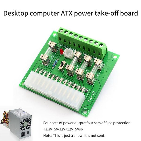 integrated circuits 5pcs deskatx power adapter board computer take outlet wiring module
integrated circuits 5pcs deskatx power adapter board computer take outlet wiring module