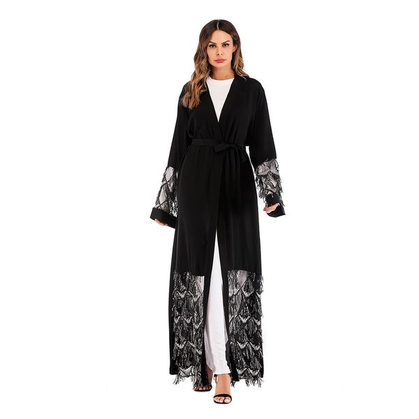 dubai muslim chic mesh sequin abaya dress women kimono outwear loose open long robe lace-up jubah islamic clothing hijab abayas, Red
dubai muslim chic mesh sequin abaya dress women kimono outwear loose open long robe lace-up jubah islamic clothing hijab abayas, Red