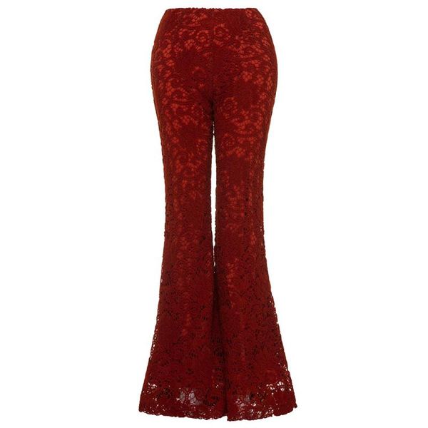 women's pants & capris women flare causal 2021 fall autumn elegant boho high qulaity lace long female holiday trousers, Black;white
women's pants & capris women flare causal 2021 fall autumn elegant boho high qulaity lace long female holiday trousers, Black;white