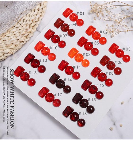nail polish color rainbow gel 15ml bright wine red glitter sequins soak off 18 set manicure varnish uv led semi permanent
nail polish color rainbow gel 15ml bright wine red glitter sequins soak off 18 set manicure varnish uv led semi permanent