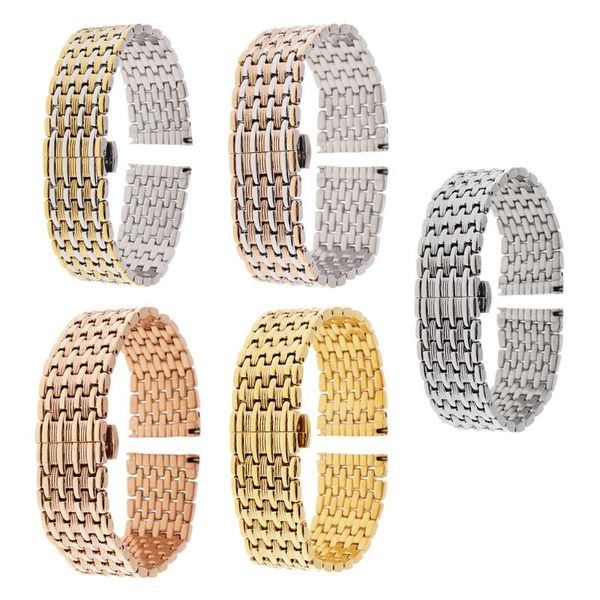 watch bands stainless steel band double push button deployment clasp 9 rows 22mm, Black;brown
watch bands stainless steel band double push button deployment clasp 9 rows 22mm, Black;brown