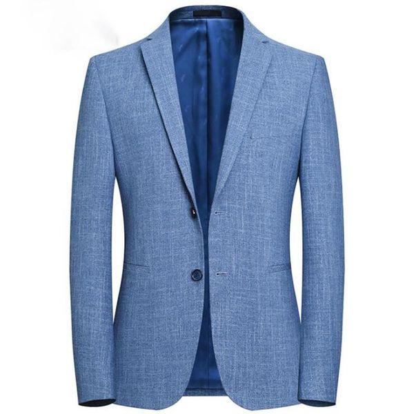 men's suits & blazers solid color casual suits, formal work single-breasted jackets blue korean style slim spring and autumn, White;black
men's suits & blazers solid color casual suits, formal work single-breasted jackets blue korean style slim spring and autumn, White;black