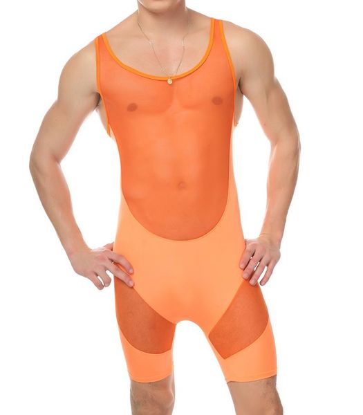 men's body shapers men transparent vest mesh gauze suspender wrestling singlet pajamas l xl, Black;brown
men's body shapers men transparent vest mesh gauze suspender wrestling singlet pajamas l xl, Black;brown