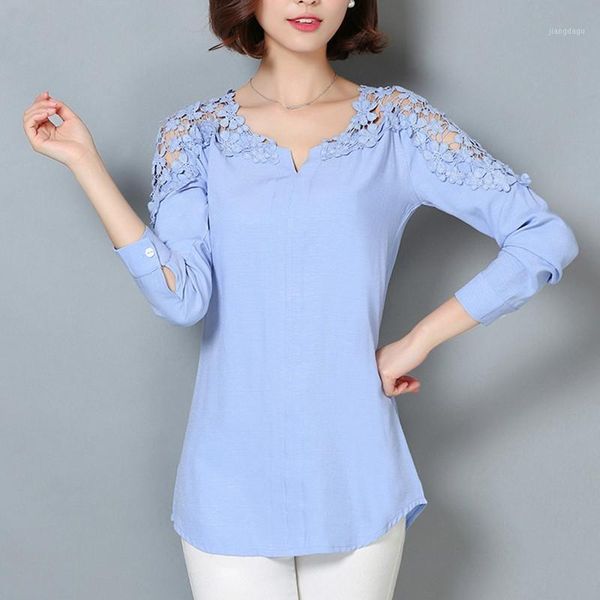 lace sleeve blouse shirt women v-neck floral casual linen shirts plus size lady camisas femininas 185b 25 women's blouses &, White
lace sleeve blouse shirt women v-neck floral casual linen shirts plus size lady camisas femininas 185b 25 women's blouses &, White